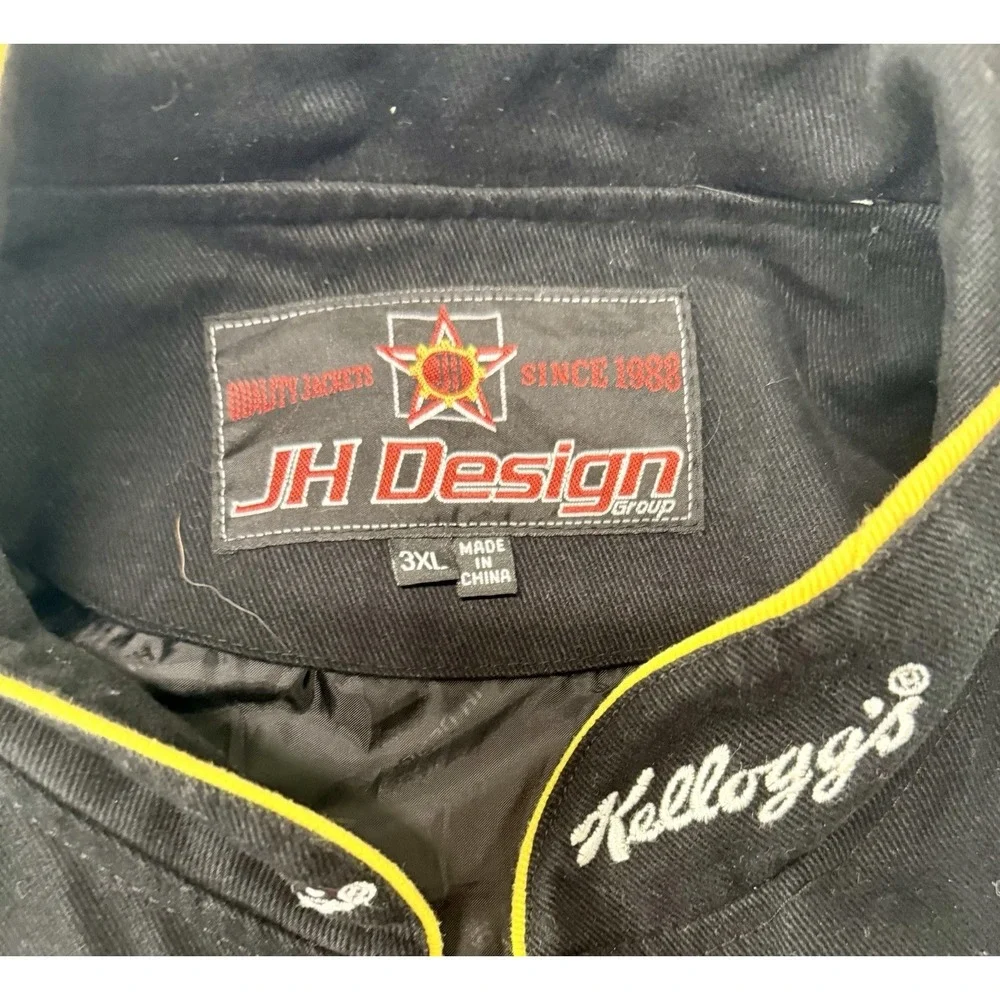 Vintage Kellogg's NASCAR Tony The Tiger Adidas 3XL Jacket Mark Martin NASCAR